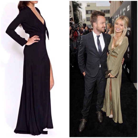 STONE COLD FOX FORMAL DESIRE GOWN LOVERS FRIENDS WEDDING BLACK TIE HOMECOMING - Picture 2 of 4